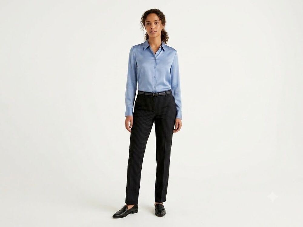 Banana Republic Martin Fit Pinstripe Dress Pants - Size 12 Regular